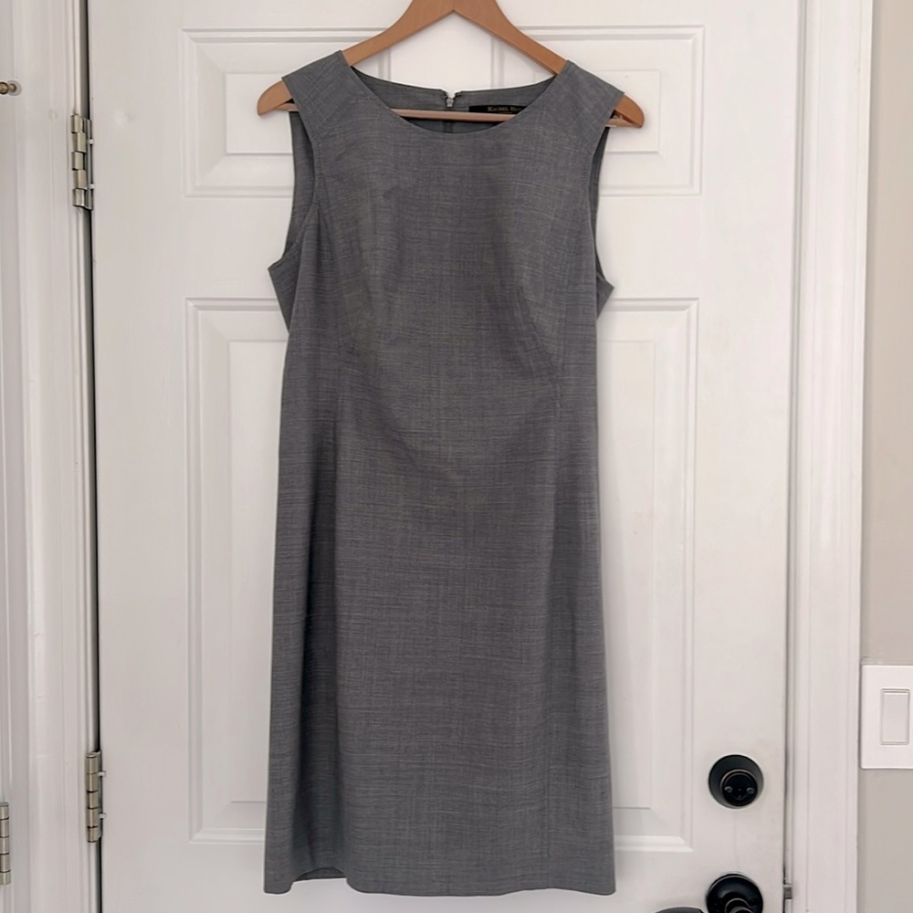 Rachel Roy sleeveless straight little black dress